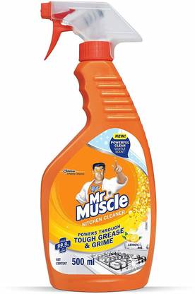 Mr Muscle Kitchen Cleaner Lemon 500ml Kitchen Cleaner Price In India Buy Mr Muscle Kitchen Cleaner Lemon 500ml Kitchen Cleaner Online At Flipkart Com