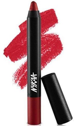 nykaa matteilicious lip crayon kiss and tell