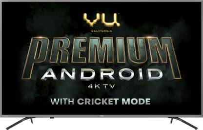 Vu Premium Android 108cm (43 inch) Ultra HD (4K) LED Smart Android TV with Cricket Mode  (43-OA) thumbnail