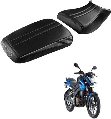 Elegant Pulsar 0 Ns Bolt Sports Black Silver Split Bike Seat Cover For Bajaj Pulsar 0 Ns Dts I Price In India Buy Elegant Pulsar 0 Ns Bolt Sports Black Silver Split Bike Seat Cover For