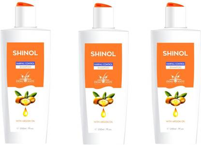 photo Shinol Herbal Shampoo Ingredients rcm shinol hairfall control shampoo pack of 3