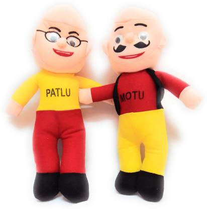 V Golly Jolly Nx Motu Patlu Cartoon Character Plush Soft Stuffed Toy - 30  cm - Motu Patlu Cartoon Character Plush Soft Stuffed Toy . Buy Motu Patlu  toys in India. shop