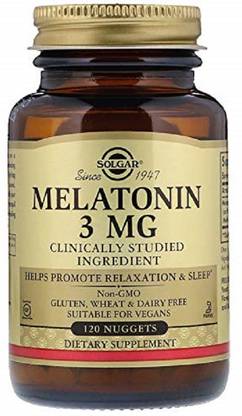 solgar melatonin 3 mg 120 nuggets