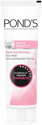 ponds white beauty spotless fairness face wash