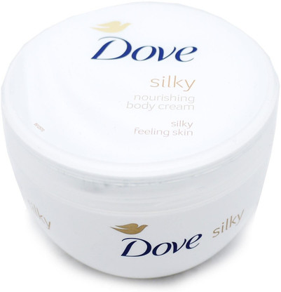 dove silky body cream 300ml