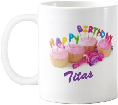 Exoctic Silver Titas Happy Birthday Quotes 74 Ceramic Coffee Mug