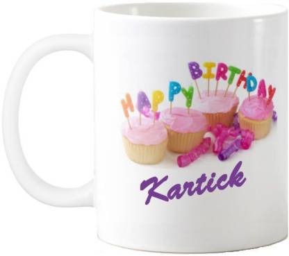 Exoctic Silver Kartick Happy Birthday Quotes 74 Ceramic Coffee Mug