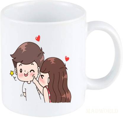 Madworld Cute Brother Sister Image Best Attractive Quotes Image Printed Ceramic White Coffee Best Gift Ceramic Coffee Mug Price In India Buy Madworld Cute Brother Sister Image Best Attractive Quotes Image