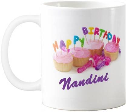 Exoctic Silver Nandini Happy Birthday Quotes 74 Ceramic Coffee Mug