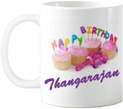Exoctic Silver Thangarajan Happy Birthday Quotes 74 Ceramic Coffee Mug