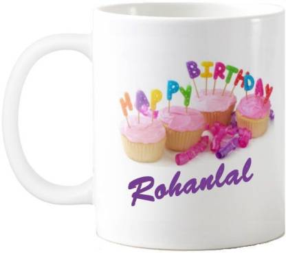 Exoctic Silver Rohanlal Happy Birthday Quotes 74 Ceramic Coffee Mug