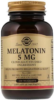 solgar melatonin 5 mg 120 nuggets
