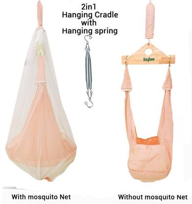 Baybee Hanging Cradle For Baby Newborn Baby Cotton Baby Cradle Baby Sleep Swing Cradle Pink Buy Baby Care Products In India Flipkart Com
