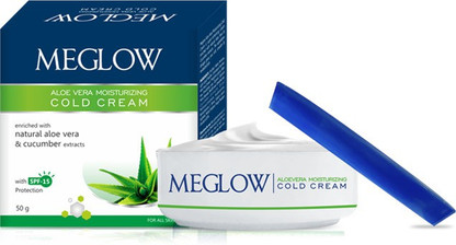 meglow aloe vera moisturizing cold cream