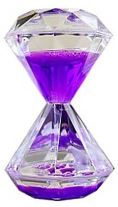 Sigaram Diamand-shaped Hourglass,Paper Weight, Desk Toy and Best Gift Decorative Showpiece  -  14 cm