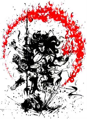 voorkoms angry lord shiva Temporary Tattoo Waterproof For Girls Men Women -  Price in India, Buy voorkoms angry lord shiva Temporary Tattoo Waterproof  For Girls Men Women Online In India, Reviews, Ratings