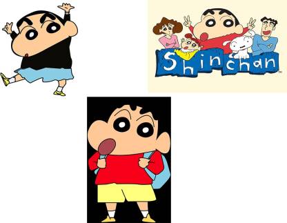 Shinchan Cartoon Wall Poster Combo -Beautiful Wall Poster for Decoration  Poster-High Resolution -300 GSM-Glossy/Matte/Art Paper Print - Decorative,  Animation & Cartoons posters in India - Buy art, film, design, movie,  music, nature
