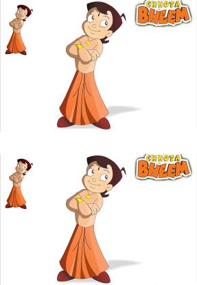 Chhota Bheem | Cartoon Wall Poster - Beautiful Wall | Poster for Decoration  | Poster Combo-High Resolution -300 GSM-Glossy/Matte/Art Paper Print -  Decorative posters in India - Buy art, film, design, movie,