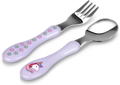 Purchase Versatile for Boys and Girls of All agesLittle Stars Unicorn Cutlery Set 