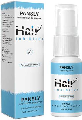 PANSLY Stop Hair Growth Inhibitor Spray for Permanent hair removal for Face  & Body Spray - Price in India, Buy PANSLY Stop Hair Growth Inhibitor Spray  for Permanent hair removal for Face
