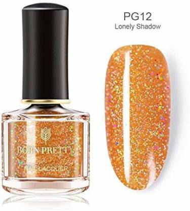BORN PRETTY Peel Off Glitter Colorful Nail Polish 45s Dried Odorless Water-based  Nail Art Varnish (PG12-Lonely Shadow) BP-PG12 - Price in India, Buy BORN  PRETTY Peel Off Glitter Colorful Nail Polish 45s