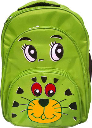 green school bag