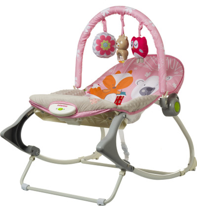 pink baby bouncer