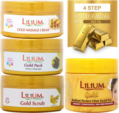 lilium gold facial kit