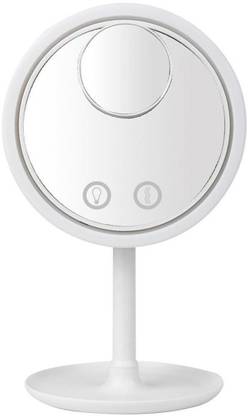 Onpy 5x Magnifying Led Lamp Makeup Mirror 3 In 1 Cosmetic Beauty Breeze Mirrors Desk Top Keeps Skin Cool Lighted India Onpy 5x Magnifying Led Lamp Makeup, Is Led Mirror Good For Makeup