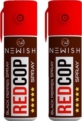 NEWISH : Powerful Black Pepper Spray Self Defence