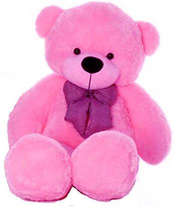 EJEBO TOYS Gift Pink Teddy Bear 5 Feet Huggable ,Big very soft and sweet,anniversary for pleasant Gift,hug able teddy bear  - 152 cm