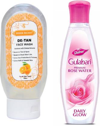 Sheer Secret De Tan Face Wash 100ml And Dabur Gulabari Premium Rose Water 1ml Price In India Buy Sheer Secret De Tan Face Wash 100ml And Dabur Gulabari Premium Rose Water 1ml Online Sheer Secret De Tan Face Wash 100ml And Dabur Gulabari Premium Rose Water 1ml Price In India Buy Sheer Secret De Tan Face Wash 100ml And Dabur Gulabari Premium Rose Water 1ml Online