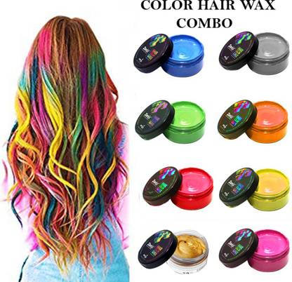 Zenix Truom Temporary Hair Color Pack Of 8 Colour Hair Wax Price In India Buy Zenix Truom Temporary Hair Color Pack Of 8 Colour Hair Wax Online In India Reviews Ratings