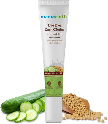 MamaEarth Bye Bye Dark Circles Eye Cream with Cucumb