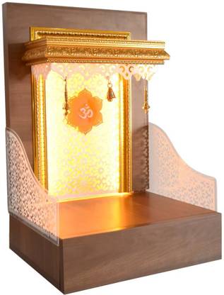 Themandirstore Wooden Home Mandir Home Temple Designer Mandir With Led Lights Solid Wood Home Temple Price In India Buy Themandirstore Wooden Home Mandir Home Temple Designer Mandir