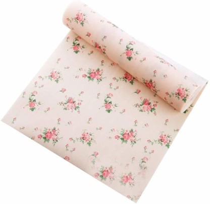 Rose 30cm x 300cm Non-slip Cupboard Liners Mat Roll Drawer Liner Table Pat Kitchen 