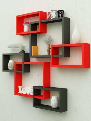 Mdf Medium Density Fiber Wall Shelf, Wall 038 Display Shelves For Collectibles Argosy