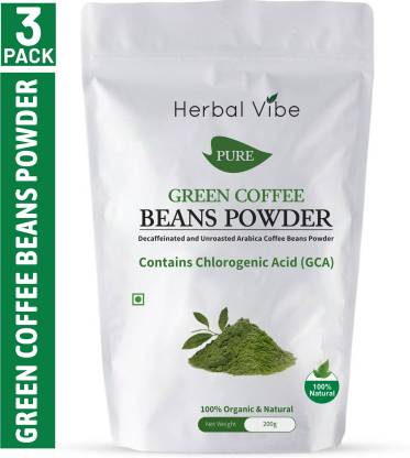 Herbal Vibe Green Coffee Beans Powder For Weight Loss Management 200 Gms Each Pouch Instant Coffee Price In India Buy Herbal Vibe Green Coffee Beans Powder For Weight Loss Management 200