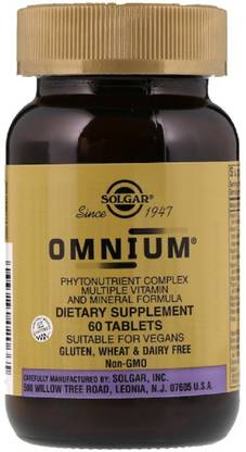 solgar omnium phytonutrient complex