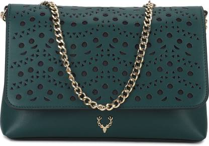 | Allen Solly Teal Sling Bag Sling Bag - Sling Bag | Allen Solly Teal Sling Bag Sling Bag - Sling Bag