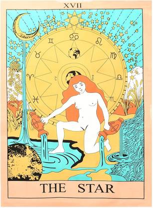 Amura Artisans The Stars Tarot Card 2 Art Tapestry Price In India Buy Amura Artisans The Stars Tarot Card 2 Art Tapestry Online At Flipkart Com