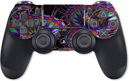 Gadgetswrap Ps4cs109 Printed Epic Alien Flower Split Skin For Ps4 Controller Gaming Accessory Kit Gadgetswrap Flipkart Com