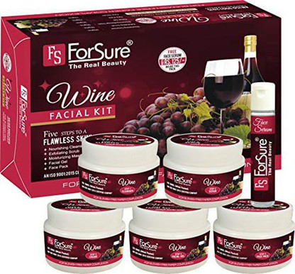 red wine face serum