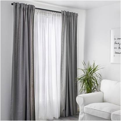 Ikea 300 Cm 10 Ft Cotton Window Curtain Pack Of 2 At Best In India Flipkart Com Cotton Window Curtain Pack Of 2, Best White Curtains From Ikea In India