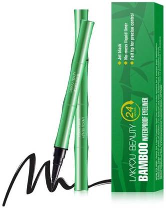 Lakyou Beauty Bamboo Waterproof Eyeliner Jet Black 1 5 Ml Price In India Buy Lakyou Beauty Bamboo Waterproof Eyeliner Jet Black 1 5 Ml Online In India Reviews Ratings Features Flipkart Com