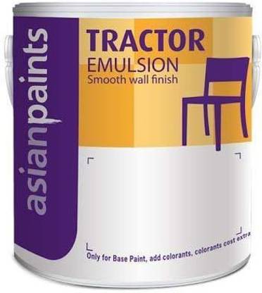 Asian Paints Tractor Emulsion 1l Supwhite Emulsion Wall Paint Price In India Buy Asian Paints Tractor Emulsion 1l Supwhite Emulsion Wall Paint Online At Flipkart Com Ships from and sold by royal paint and tools. asian paints tractor emulsion 1l