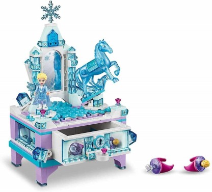 Disneys Frozen Square Jewellery Box With Lid & Draw 