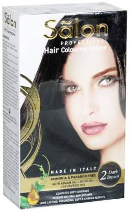 Modicare Salon Professional Hair Colouring Creme (2 Dark Brown) 145 ml ,  Dark Brown - Price in India, Buy Modicare Salon Professional Hair Colouring  Creme (2 Dark Brown) 145 ml , Dark