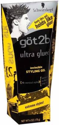 Got2b Ultra Glued Invincible Styling Gel 6 oz Hair Gel - Price in India,  Buy Got2b Ultra Glued Invincible Styling Gel 6 oz Hair Gel Online In India,  Reviews, Ratings & Features 