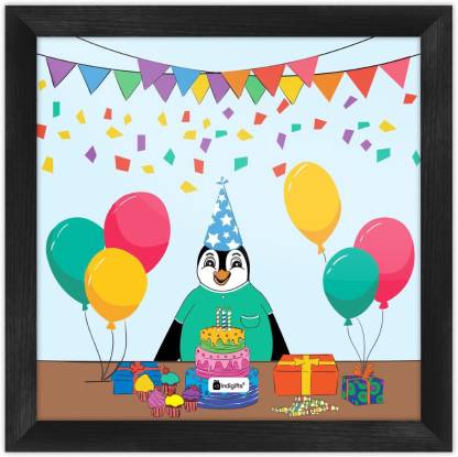 Birthday Gift for kids, Cartoon Poster Frame, Kids Room  Decor_S-PSFSWBK01SQ10-BDY19003 Paper Print - Animation & Cartoons posters  in India - Buy art, film, design, movie, music, nature and educational  paintings/wallpapers at 